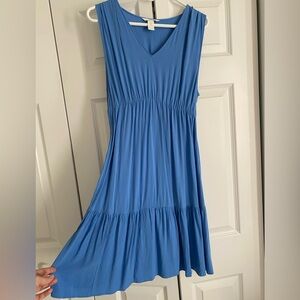 H&M Blue Mama Maternity Dress Medium